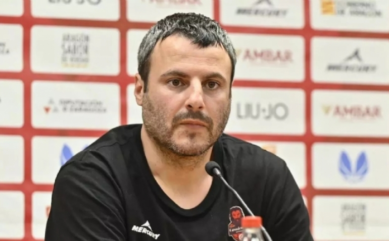 Carlos Cantero, entrenador del Casademont Zaragoza: 