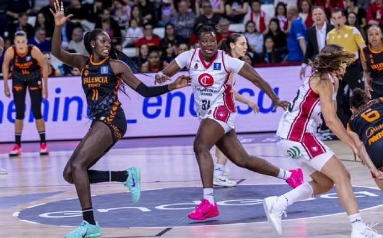 Resumen y estadísticas del Casademont Zaragoza - Valencia Basket de la Copa de la Reina