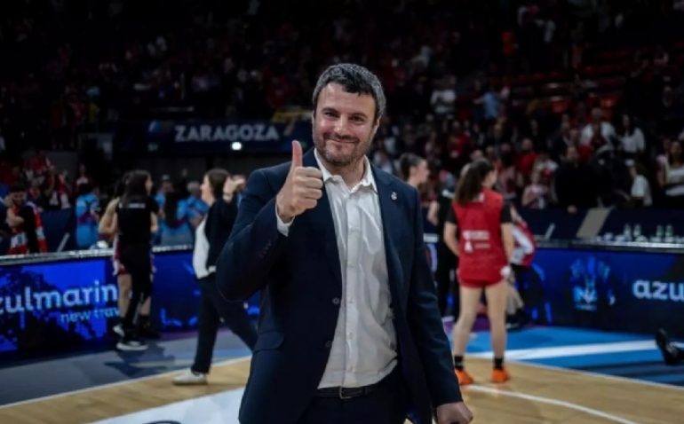Carlos Cantero, entrenador del Casademont Zaragoza: 