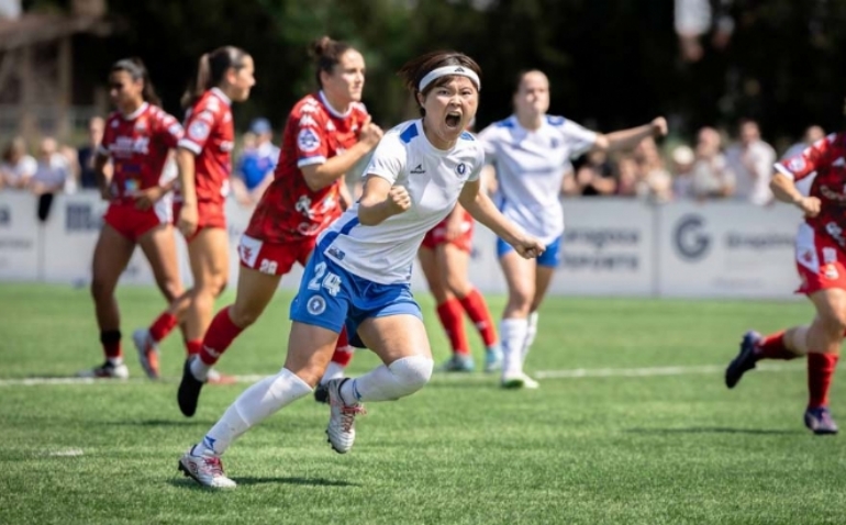 El Zaragoza CFF con su empate ante el líder certifica su presencia en el play-off de ascenso