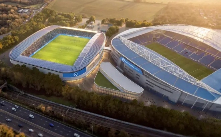 El Brighton revolucionará el fútbol europeo con un estadio sólo para su equipo femenino