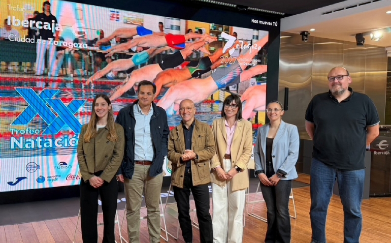 El XX Trofeo «Ibercaja-Ciudad de Zaragoza» de Natación volverá a contar con una destacada participación