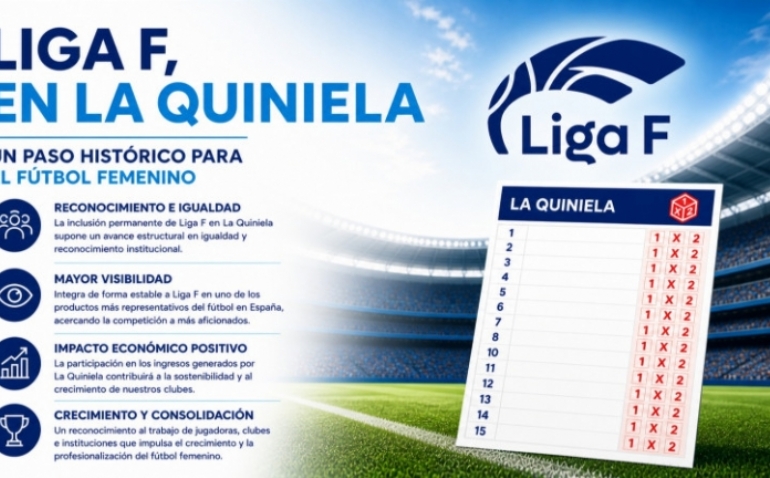 El Gobierno aprueba la inclusión de la Liga F en La Quiniela