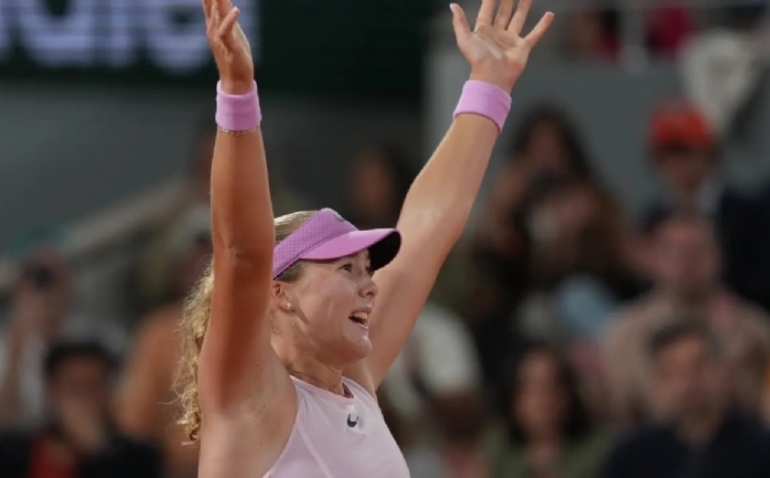 Mirra Andreeva, pupila de Conchita Martínez, se mete en la final de Roland Garros