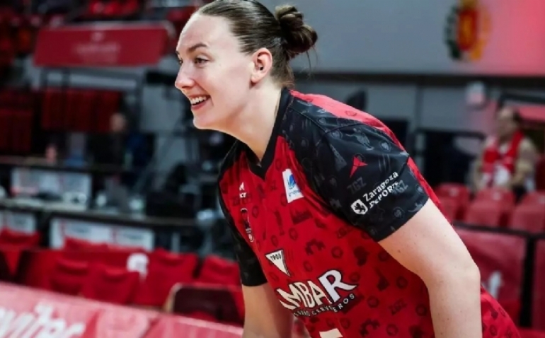 Merritt Hempe, jugadora del Casademont Zaragoza, tampoco parará en verano