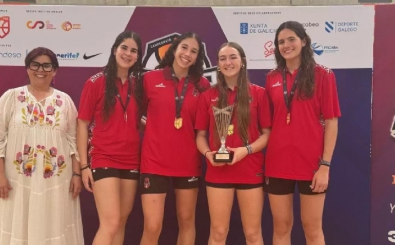 El Casademont Zaragoza gana la medalla de bronce en el Campeonato de España de 3x3 femenino U17