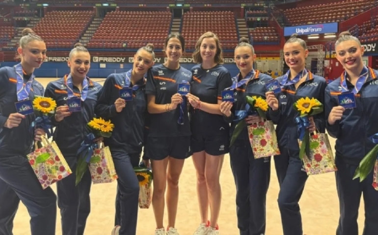 Inés Bergua pone el sello de oro a una Copa del Mundo de Milán brillante para España