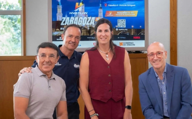 Zaragoza se convertirá en la capital mundial del Hyatlón: 