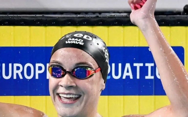 La aragonesa Irene Ciércoles, quinta en la final de los 100 espalda del Europeo de París