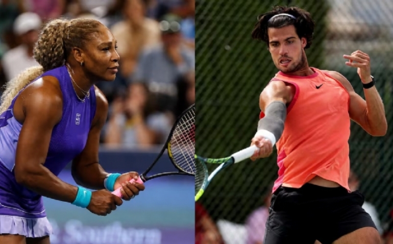 Bombazo: Alcaraz y Serena, pareja en el dobles mixto