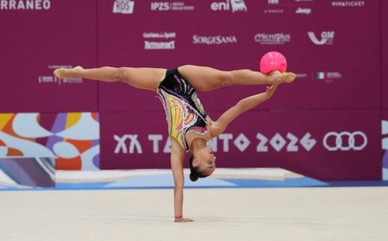 Daniela Picó, plata en la final All Around de los Juegos Mediterráneos de Tarantó 2026
