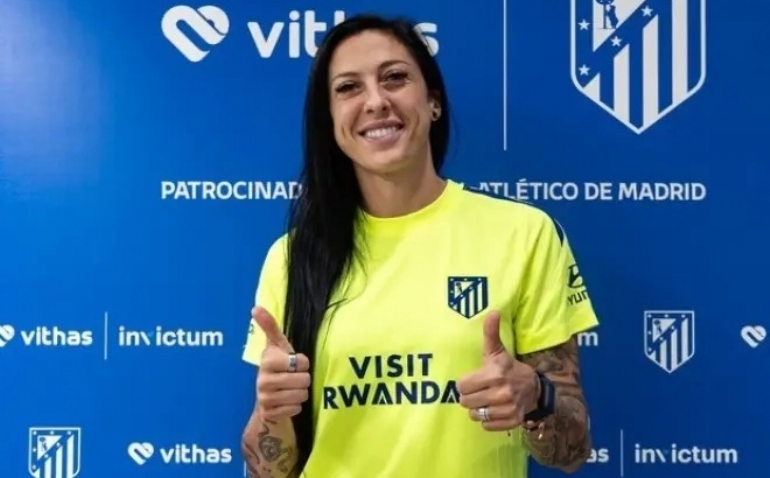 Jenni Hermoso vuelve a casa