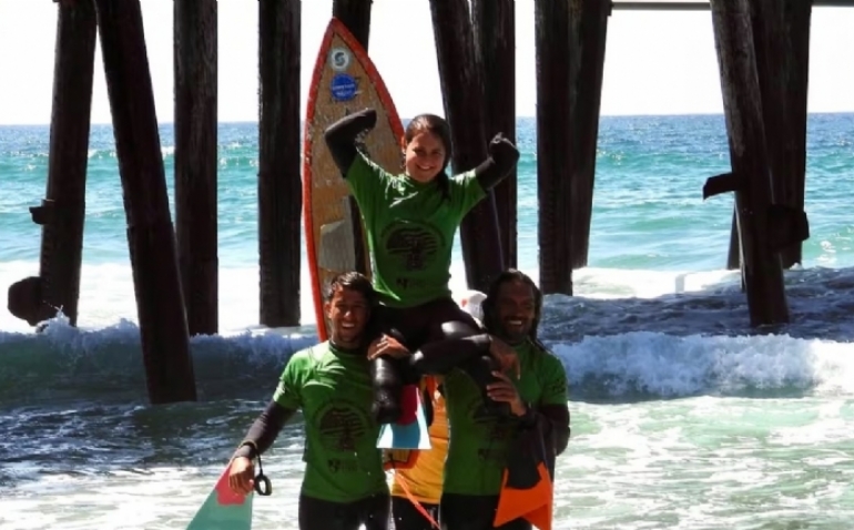 Sarah Almagro conquista el US Open de surf adaptado