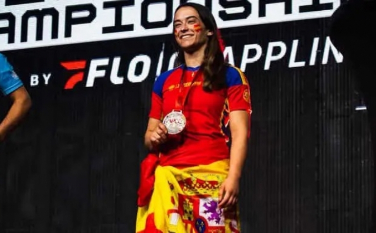 La zaragozana Ana Mayordomo hace historia para España en el Mundial de ADCC: 