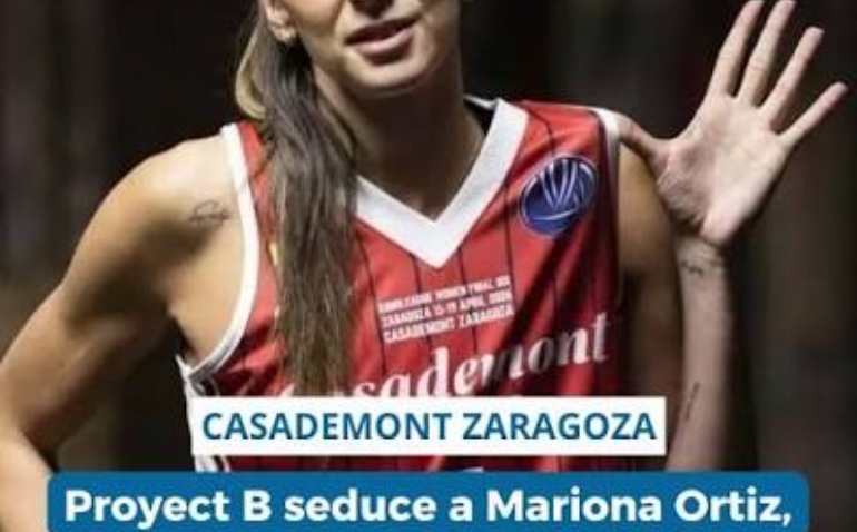 Project B seduce a Mariona Ortiz, que se marchará del Casademont Zaragoza