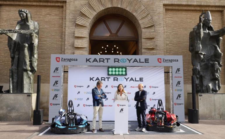 Zaragoza acogerá la segunda edición de Kart Royale, una competición urbana que proyectará la ciudad a nuevos públicos