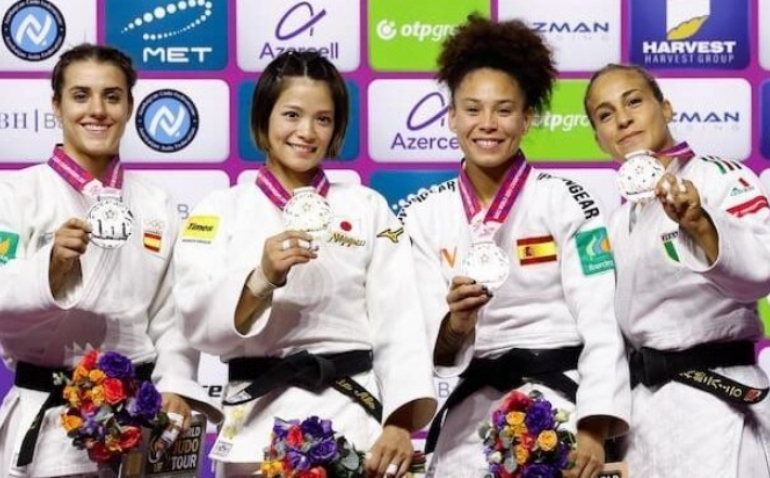 Ariane Toro logró la plata y Ayumi Leiva fue bronce en -52 kilos en el Mundial de Bakú