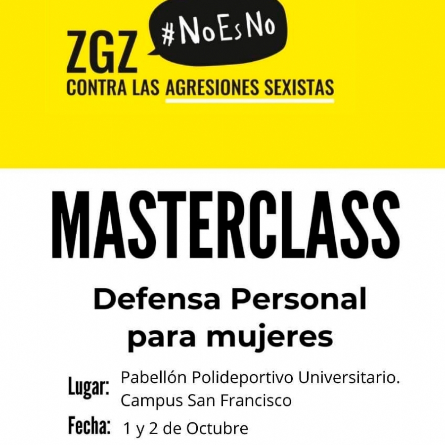 Masterclass Gratuitos de Defensa Personal para Mujeres