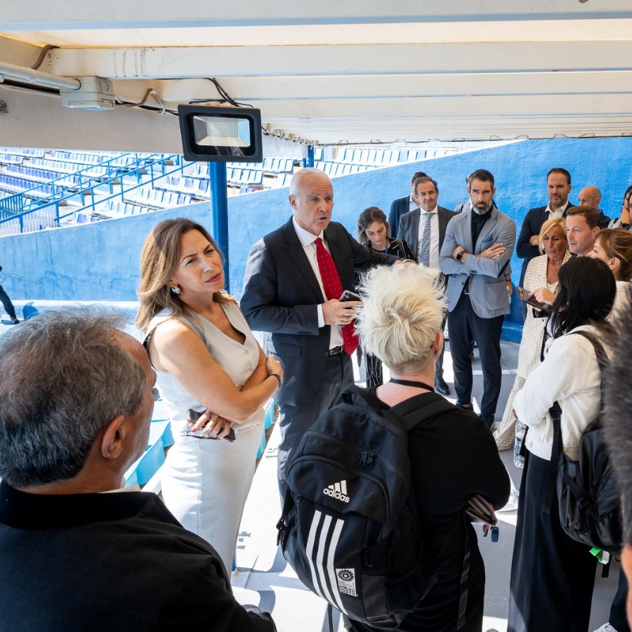 Zaragoza expone ante una delegación de la FIFA los puntos clave de la ciudad como sede del Mundial de Fútbol de la FIFA 2030