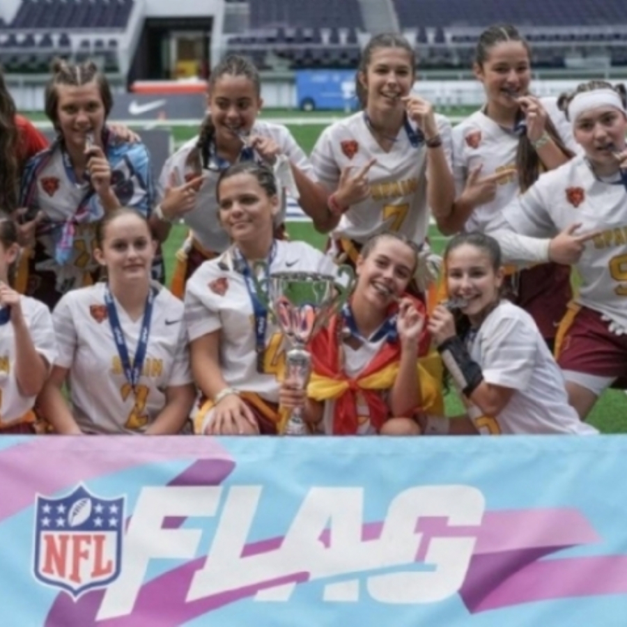 España se proclama campeona en la primera NFL Flag Continental Series en Londres