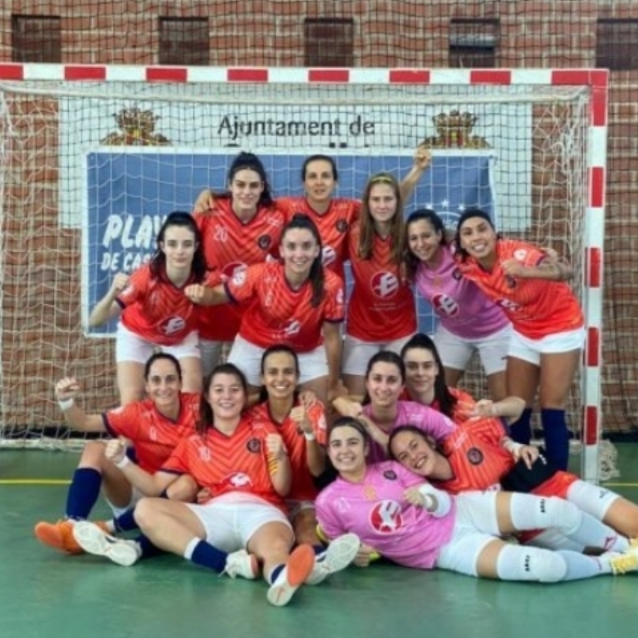 El Entrerríos Zaragoza femenino empata en La Granja ante el SolarMon-Les Glòries (4-4)