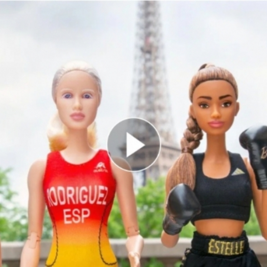 Lanzan una nueva línea de muñecas Barbie inspiradas en deportistas de élite