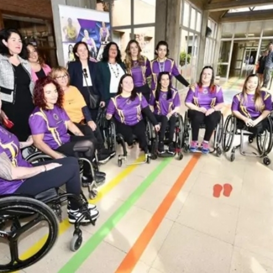 Las 'Felinas', primer equipo femenino español de rugby en silla de ruedas, participarán en la Copa del Mundo de París