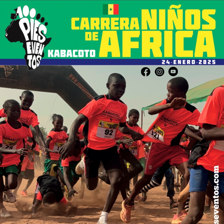 Vuelve la Carrera «Niños de África-Kabacoto», que alcanza su octava edición