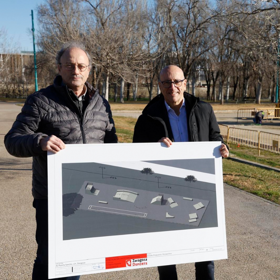 El barrio de La Almozara recupera su skate park junto a la ribera del Ebro