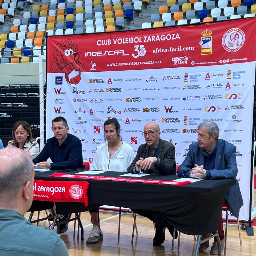 Zaragoza da la bienvenida al Campeonato de España cadete femenino de voleibol