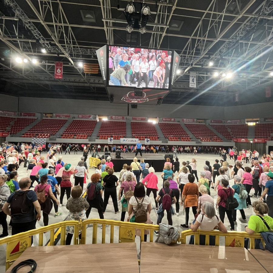 1.300 personas participaron en la fiesta fin de curso del Programa «Actividad Física para Adultos y Mayores de 67 años»