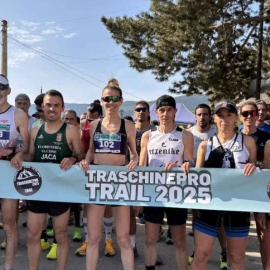 Lorena Plano y Alberto Lasobras reinan en una espectacular VIII Traschinepro Trail