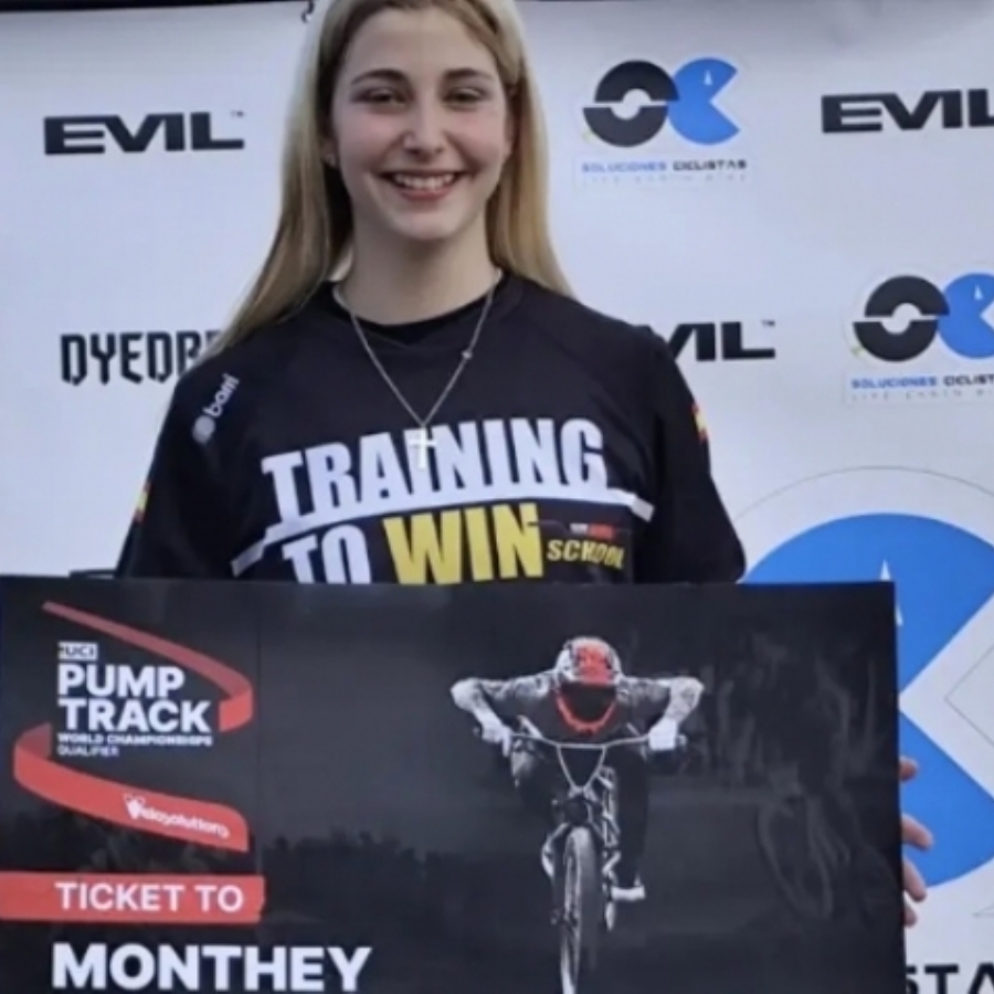 La aragonesa Ruth Abad logra el billete para el Mundial de pumptrack