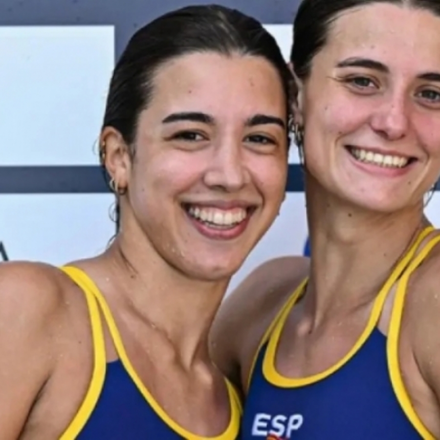 Las españolas Valeria Antolino y Ana Carvajal, campeonas de Europa de saltos sincronizados de 10 metros