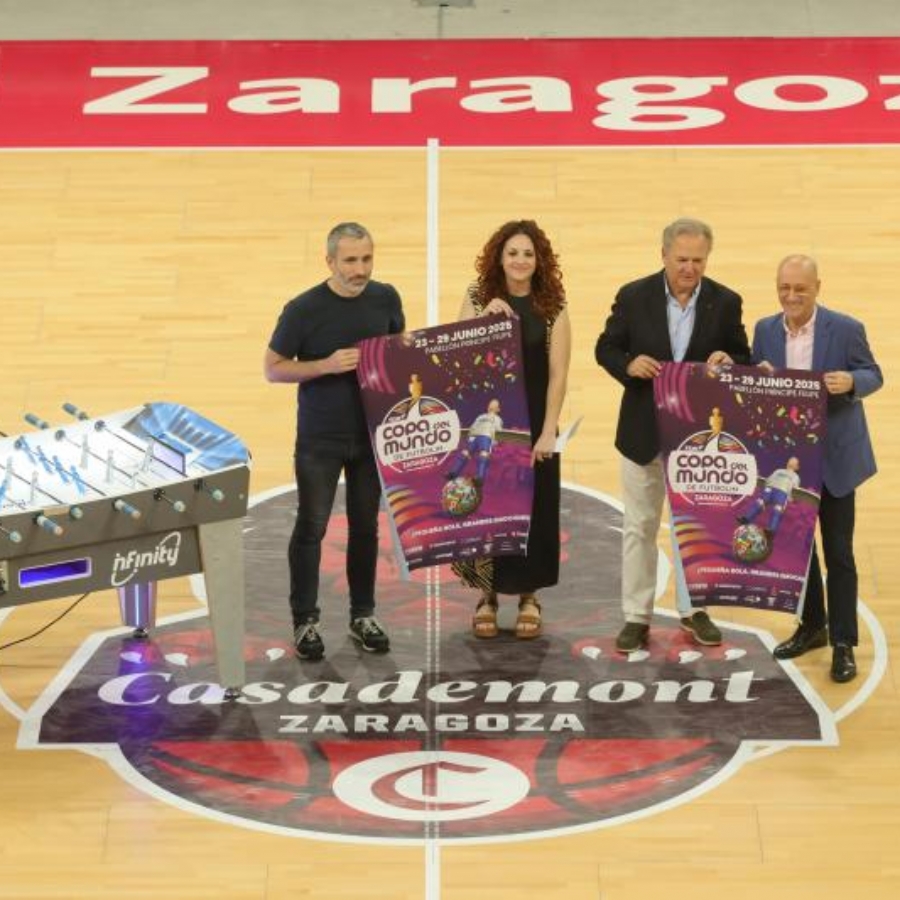 El Pabellón Príncipe Felipe se prepara para acoger el Mundial de Futbolín, en el que competirán 1.123 jugadores de 42 países