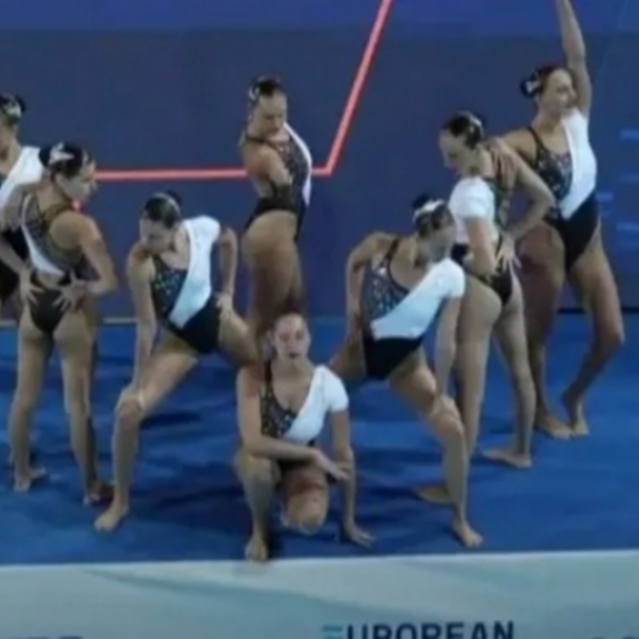 España gana el quinto oro en el Europeo en la rutina técnica equipos