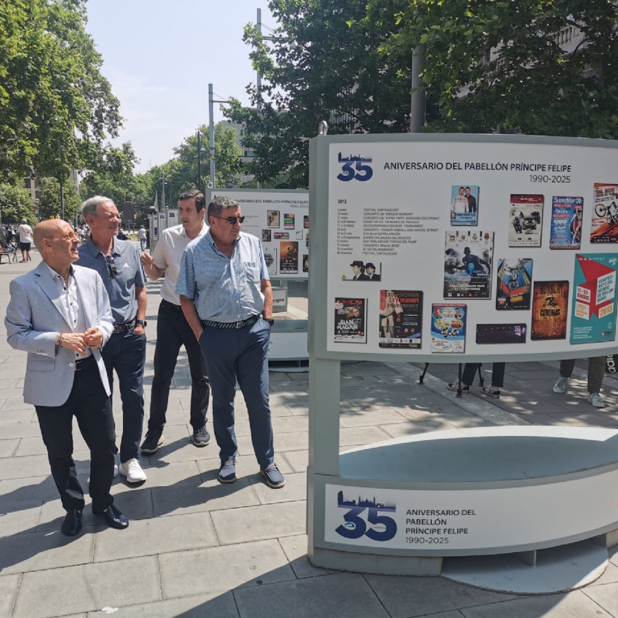 La Gran Vía acoge la exposición conmemorativa del 35 aniversario del Pabellón Príncipe Felipe