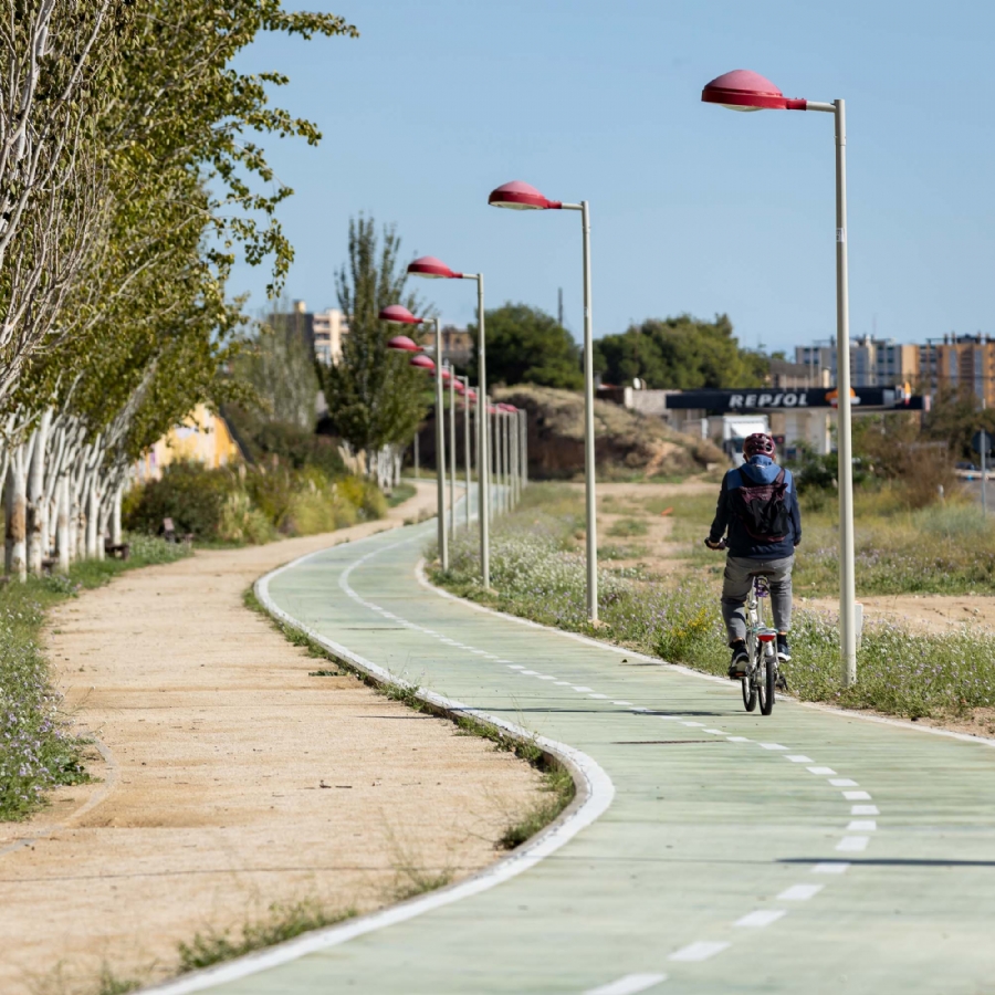 El Gobierno de Zaragoza aprueba la licitación de un contrato para la corrección, mejora y mantenimiento de la red ciclista de la ciudad