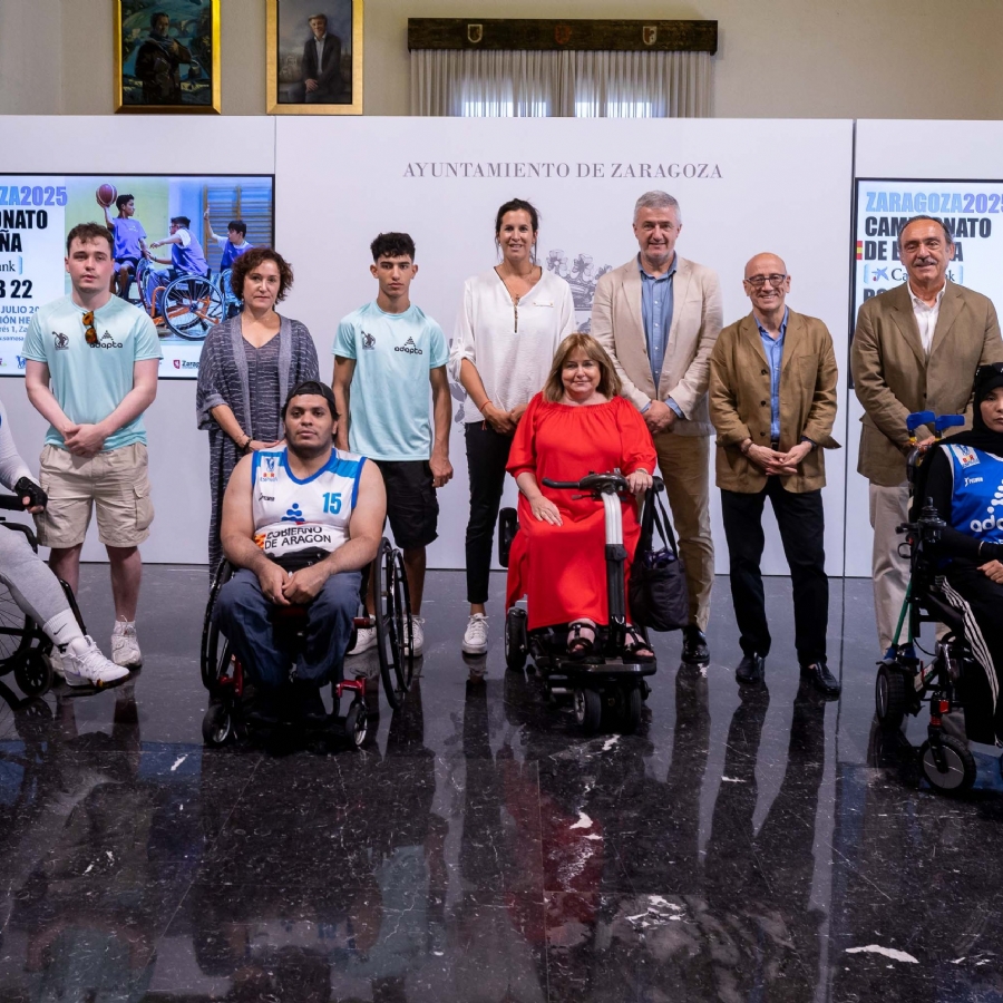 Zaragoza acoge el Campeonato de España de baloncesto sub22 en silla de ruedas