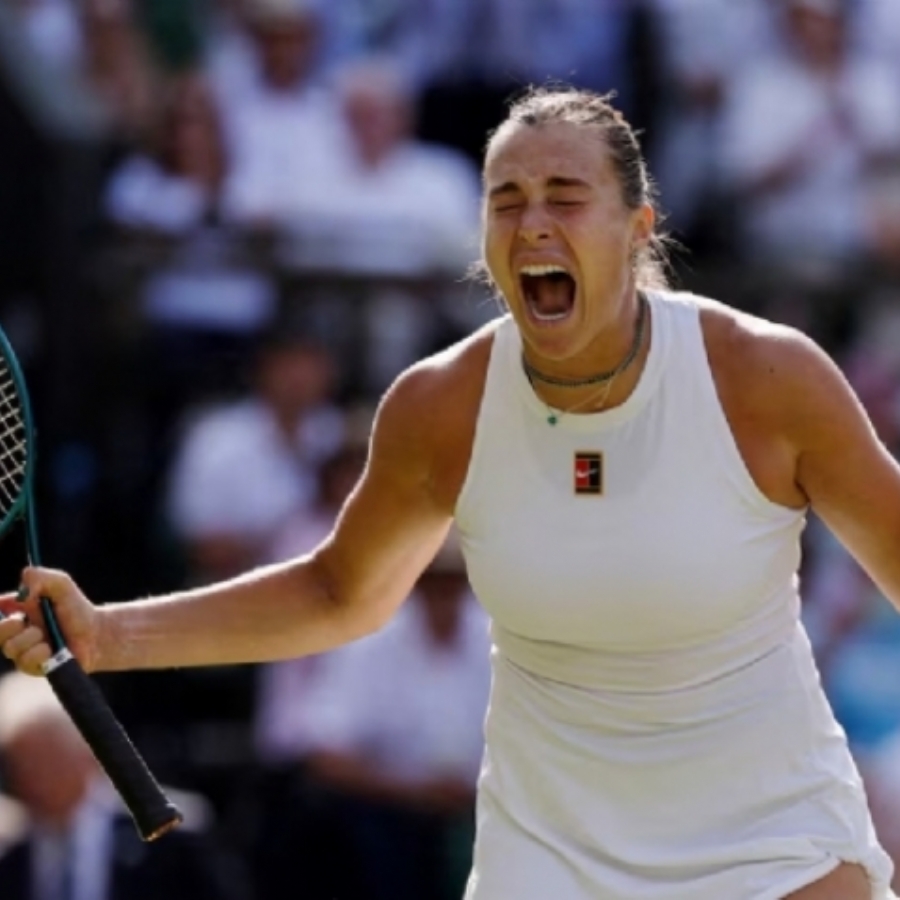 Sabalenka salva el día y tiene un 12-1 en cuartos de Slam