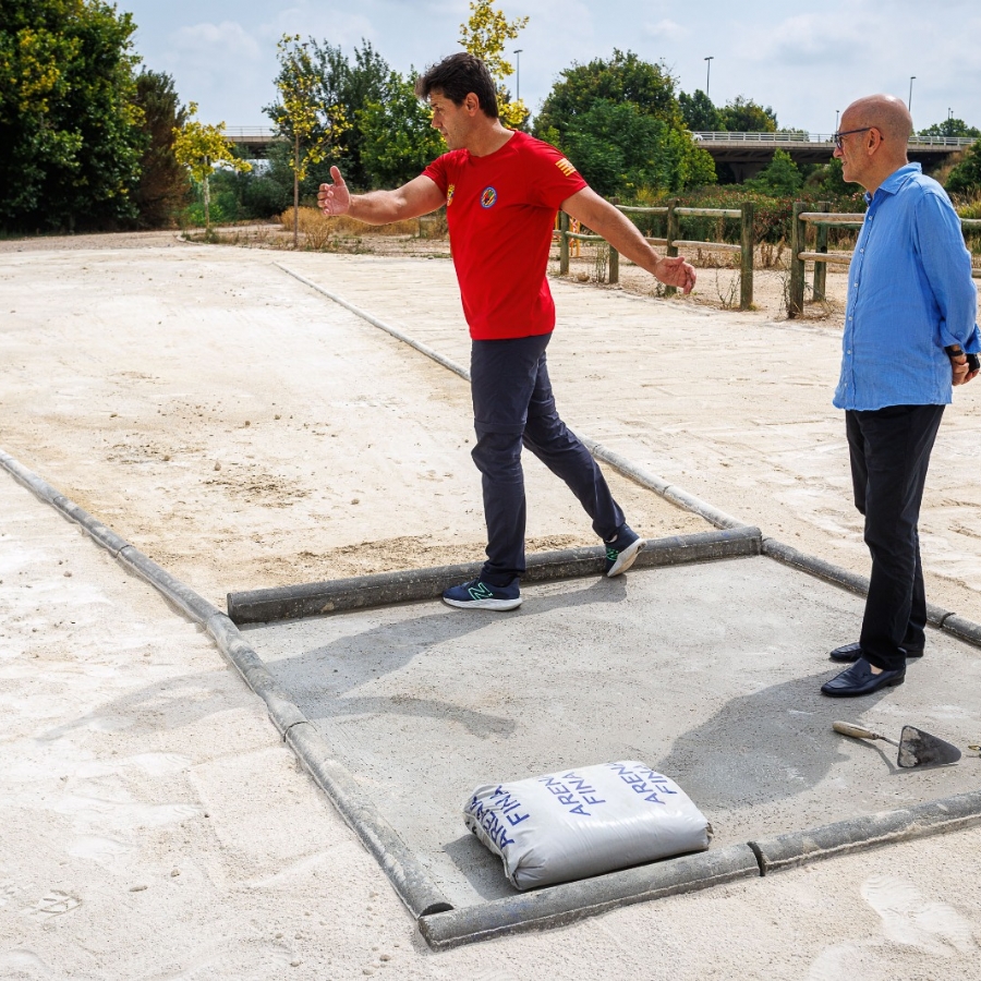 Zaragoza contará a final de julio con una nueva pista para la práctica de barra aragonesa