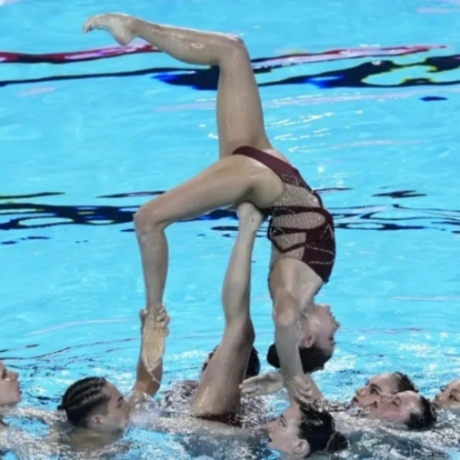 España regresa al podio de un Mundial de natación artística con un bronce en la rutina libre