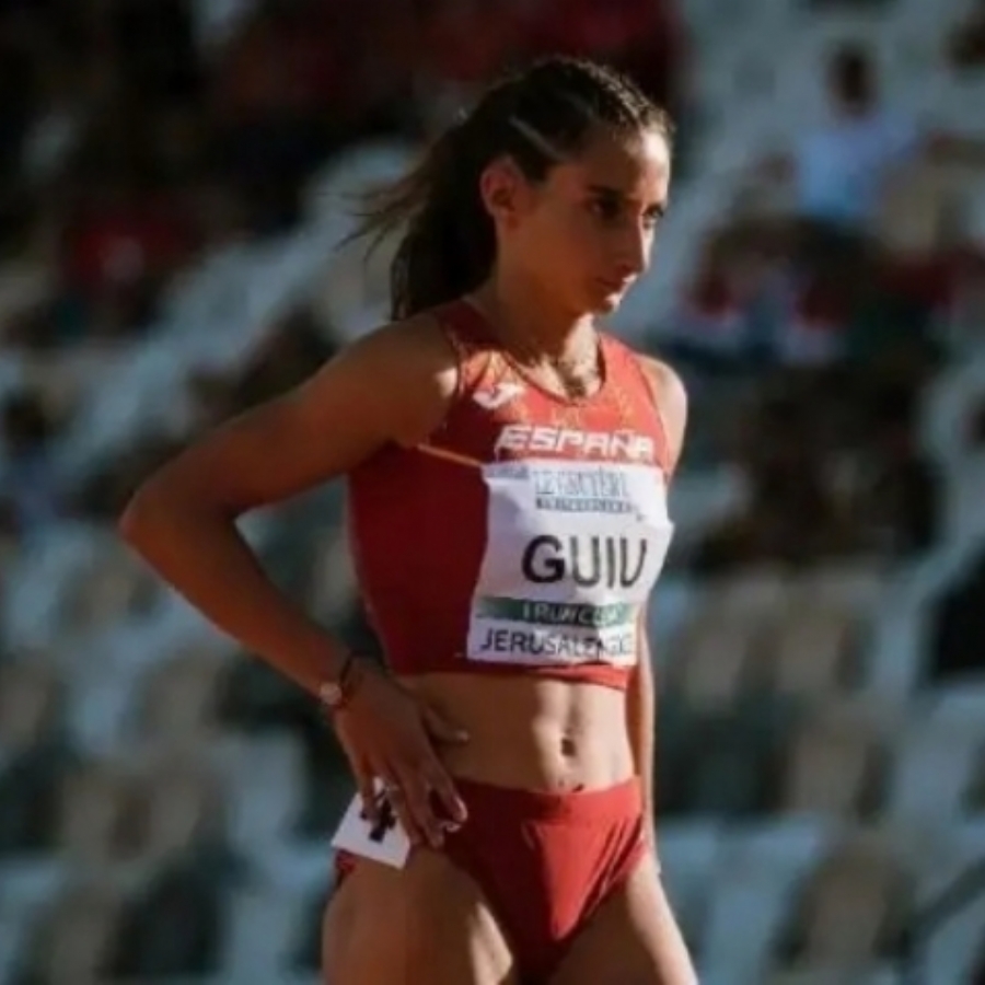 La aragonesa Elena Guiu conquista la plata en el relevo 4x100 del campeonato de España de atletismo