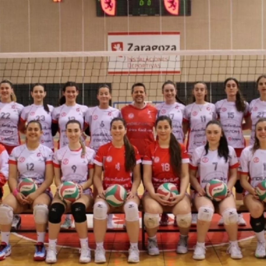 El Club Voleibol Zaragoza Femenino quiere la permanencia en la Superliga 2