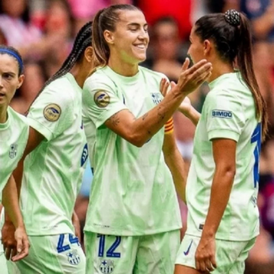 Un gol de Patri para recordar en el 1-8 del Barça al Athletic