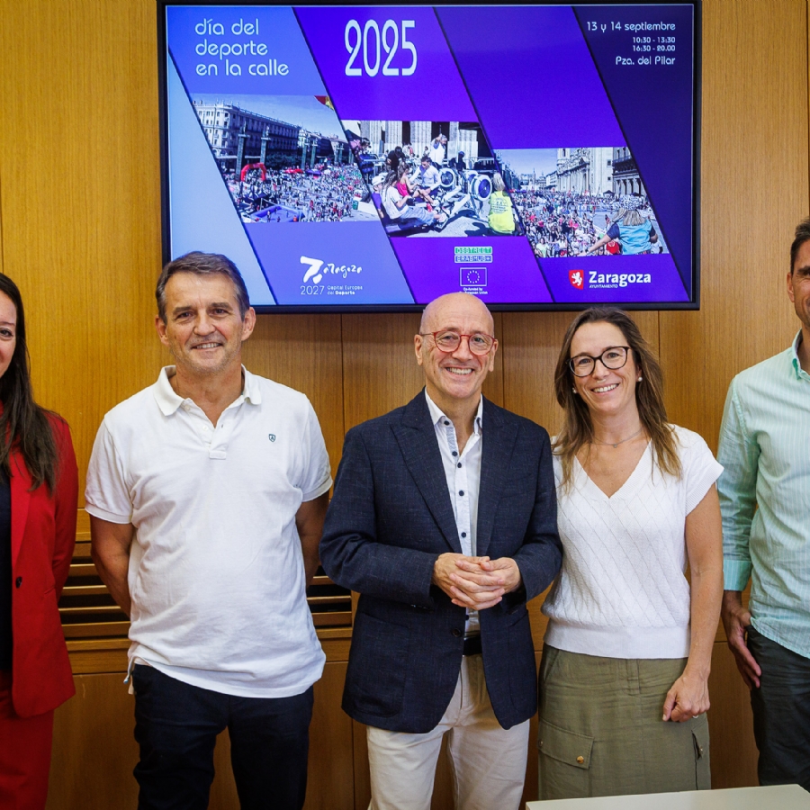 El Día del Deporte en la Calle se amplía durante dos jornadas, este fin de semana, en la Plaza del Pilar