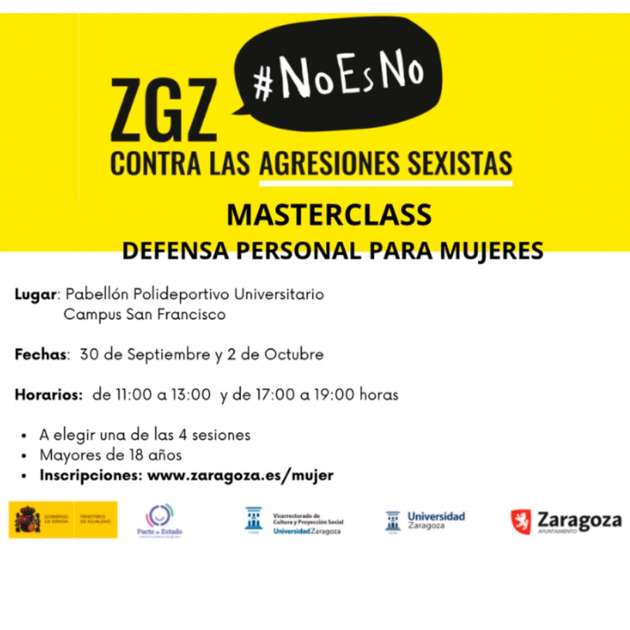 Masterclass Gratuitos de Defensa Personal para Mujeres