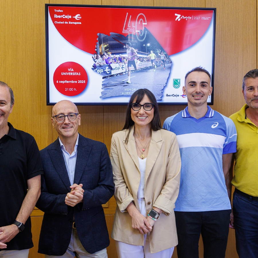 La Milla Delicias Ibercaja Ciudad de Zaragoza celebra su 40 aniversario como cita referente del atletismo popular y profesional