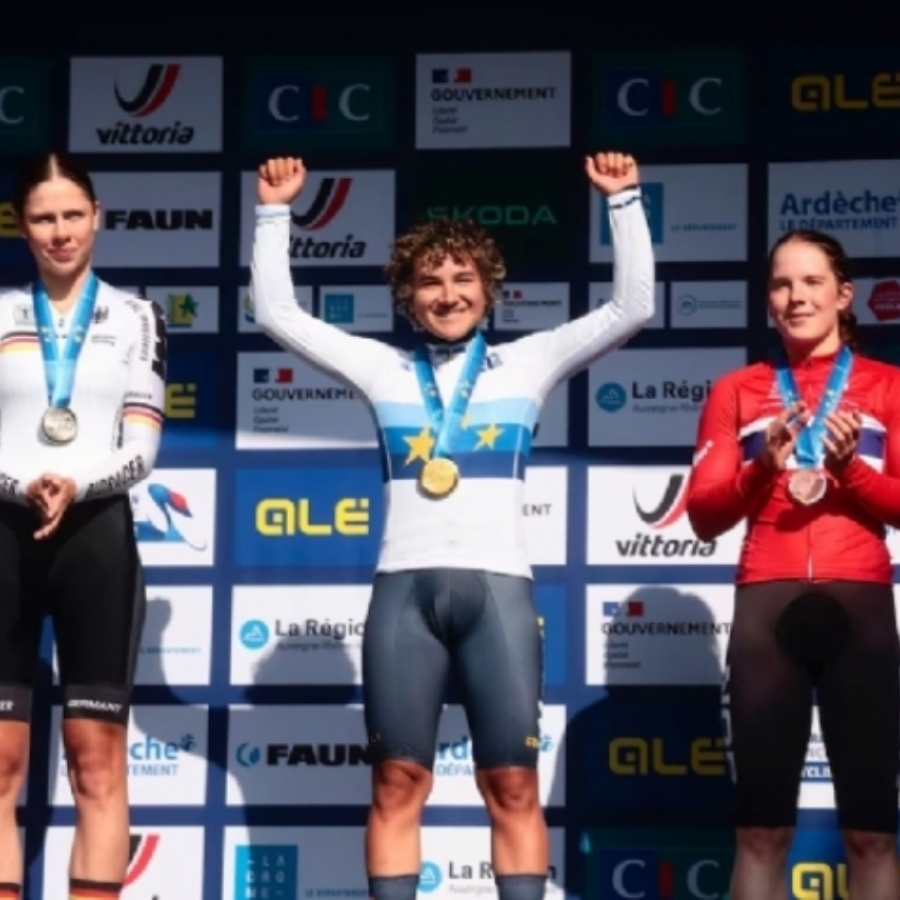 ¡Paula Ostiz, campeona de Europa júnior de crono!