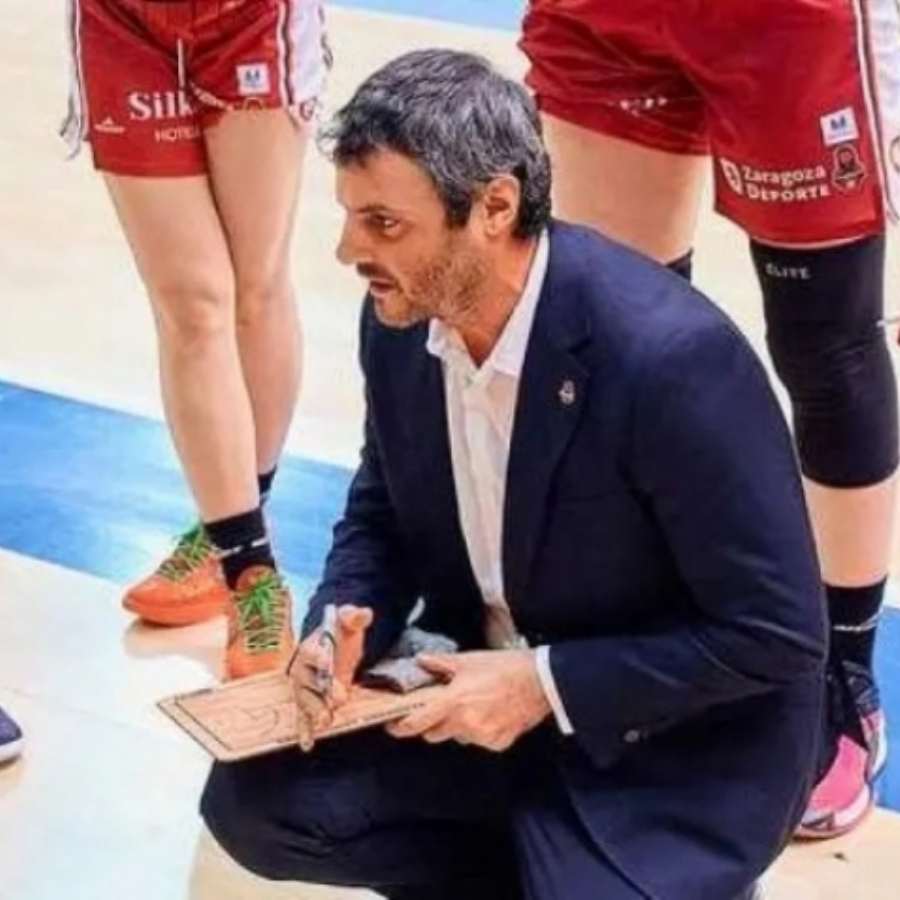 Carlos Cantero, entrenador del Casademont Zaragoza: 